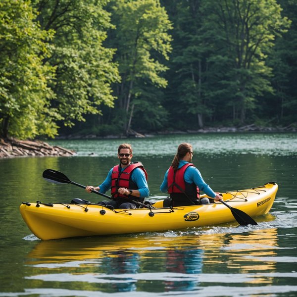 Les meilleurs kayaks gonflables 2 places en 2024